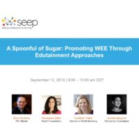 A spoonful of sugar - promoting WEE through edutainment approaches