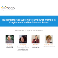 Building market systems to empower women in fragile and conflict-affected states