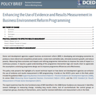 Policy brief cover - use of evidence jan 23