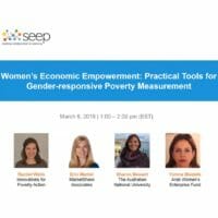 WEE practical tools for gender-responsive poverty measurement