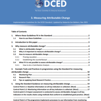 attributable change cover attributable change cover